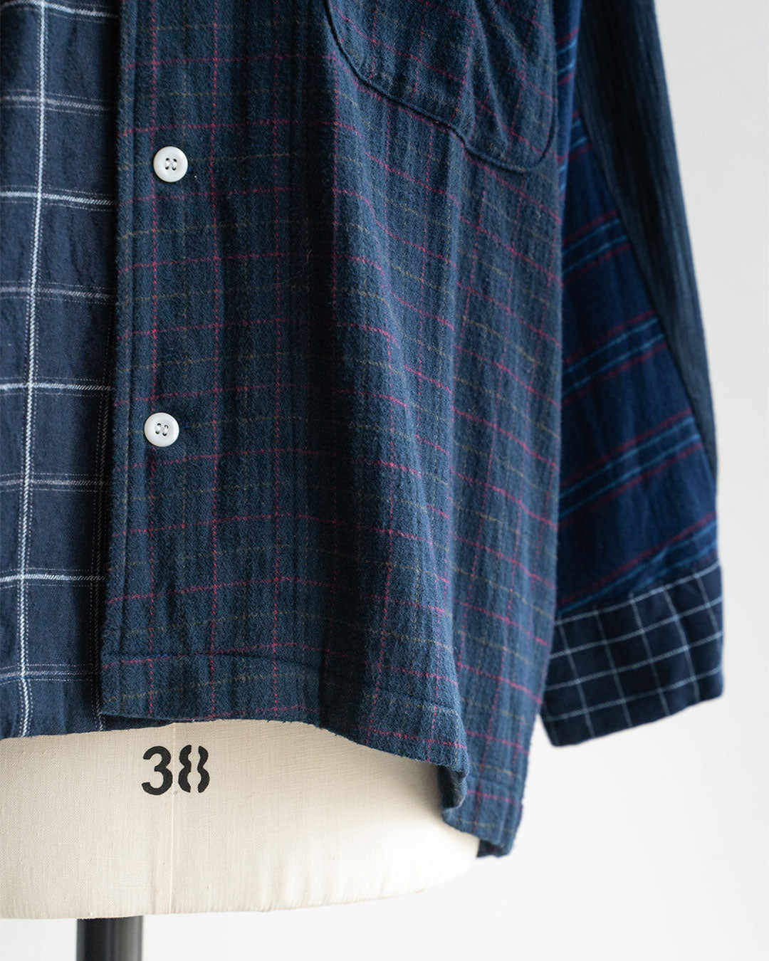 【Made By Sunny Side Up】Remake Patchwork Flannel Shirts ③