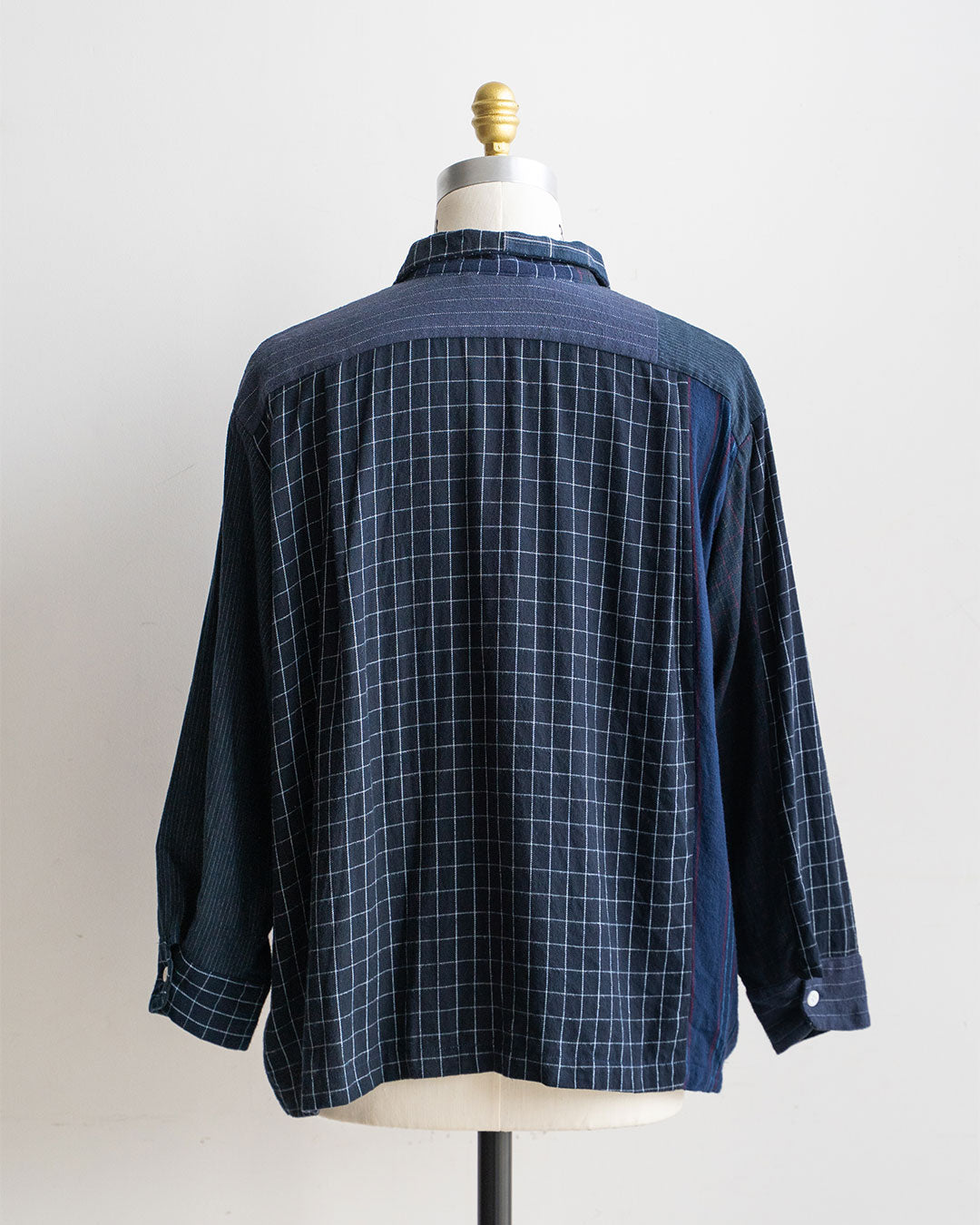 【Made By Sunny Side Up】Remake Patchwork Flannel Shirts ③
