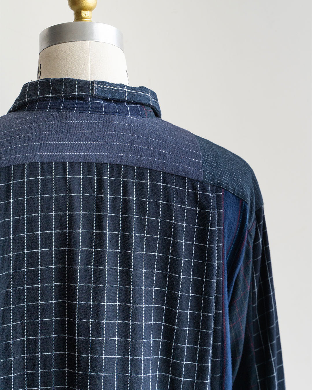 【Made By Sunny Side Up】Remake Patchwork Flannel Shirts ③
