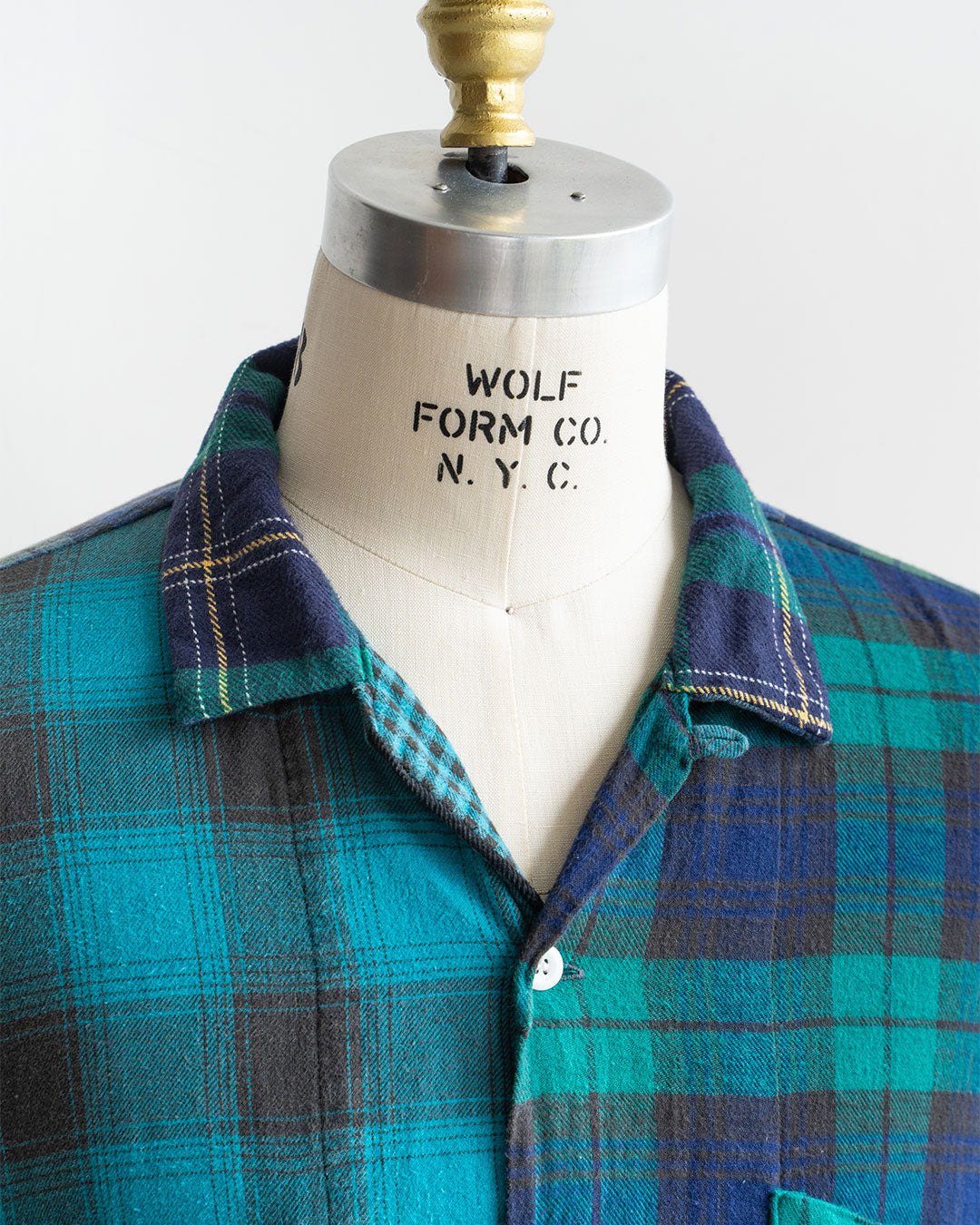 【Made By Sunny Side Up】Remake Patchwork Flannel Shirts ④