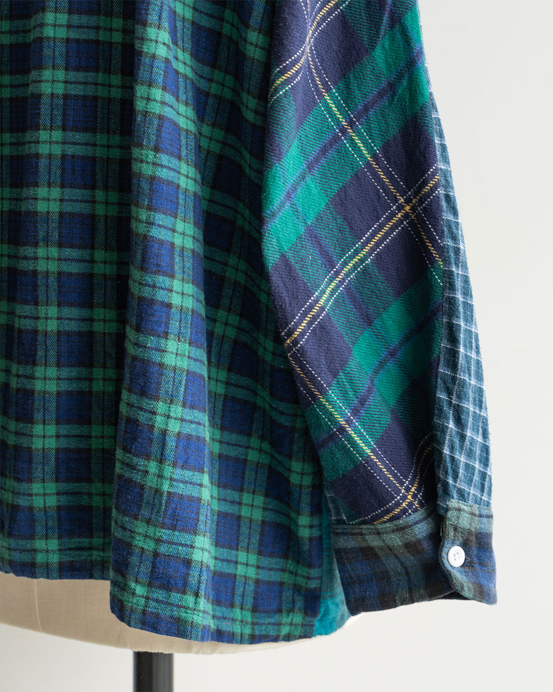 【Made By Sunny Side Up】Remake Patchwork Flannel Shirts ④