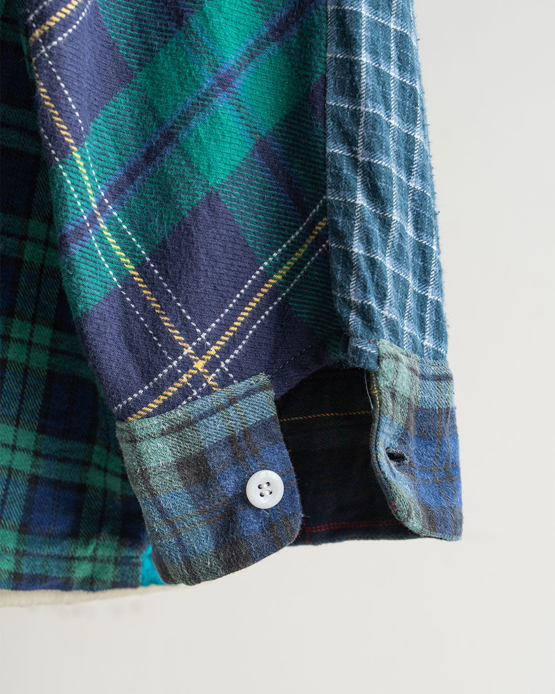 【Made By Sunny Side Up】Remake Patchwork Flannel Shirts ④