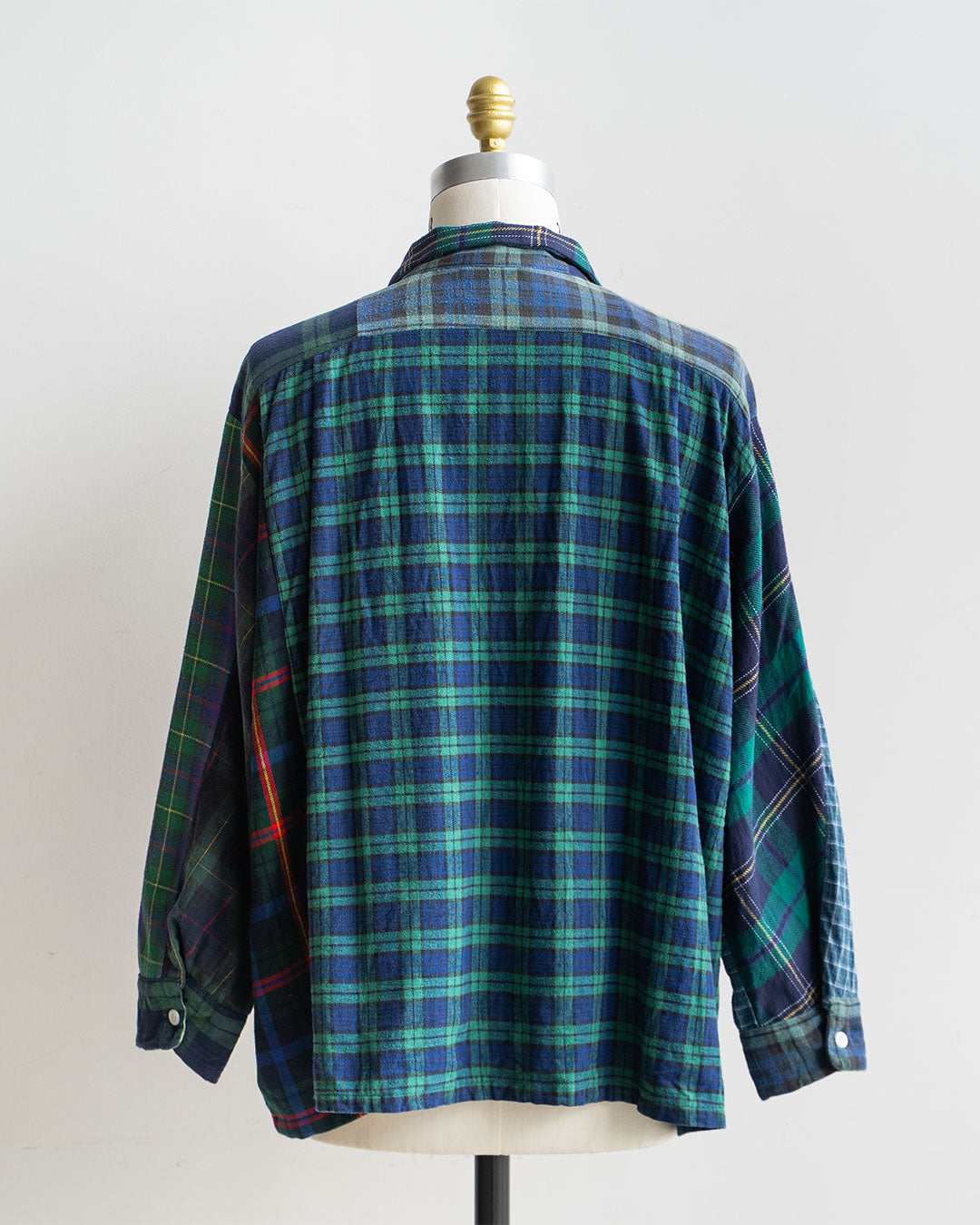 【Made By Sunny Side Up】Remake Patchwork Flannel Shirts ④