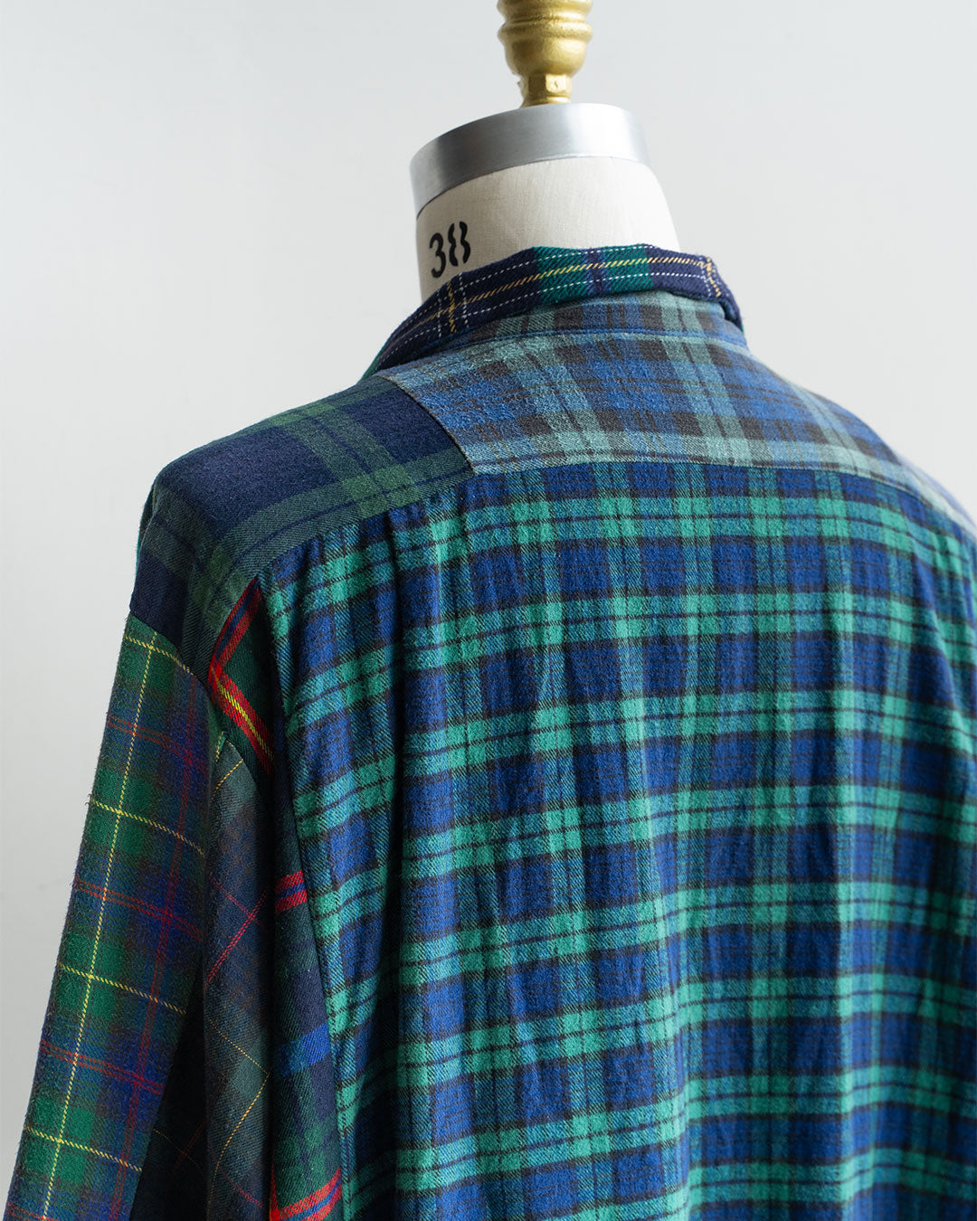 【Made By Sunny Side Up】Remake Patchwork Flannel Shirts ④