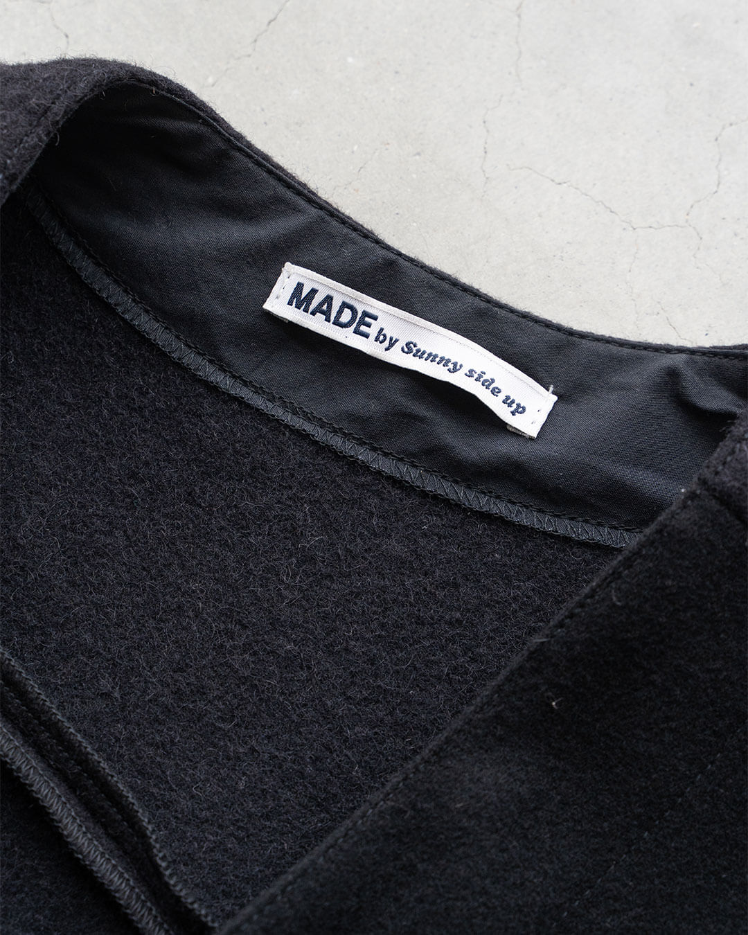 【Made By Sunny Side Up】Remake Patchwork Wool Vest