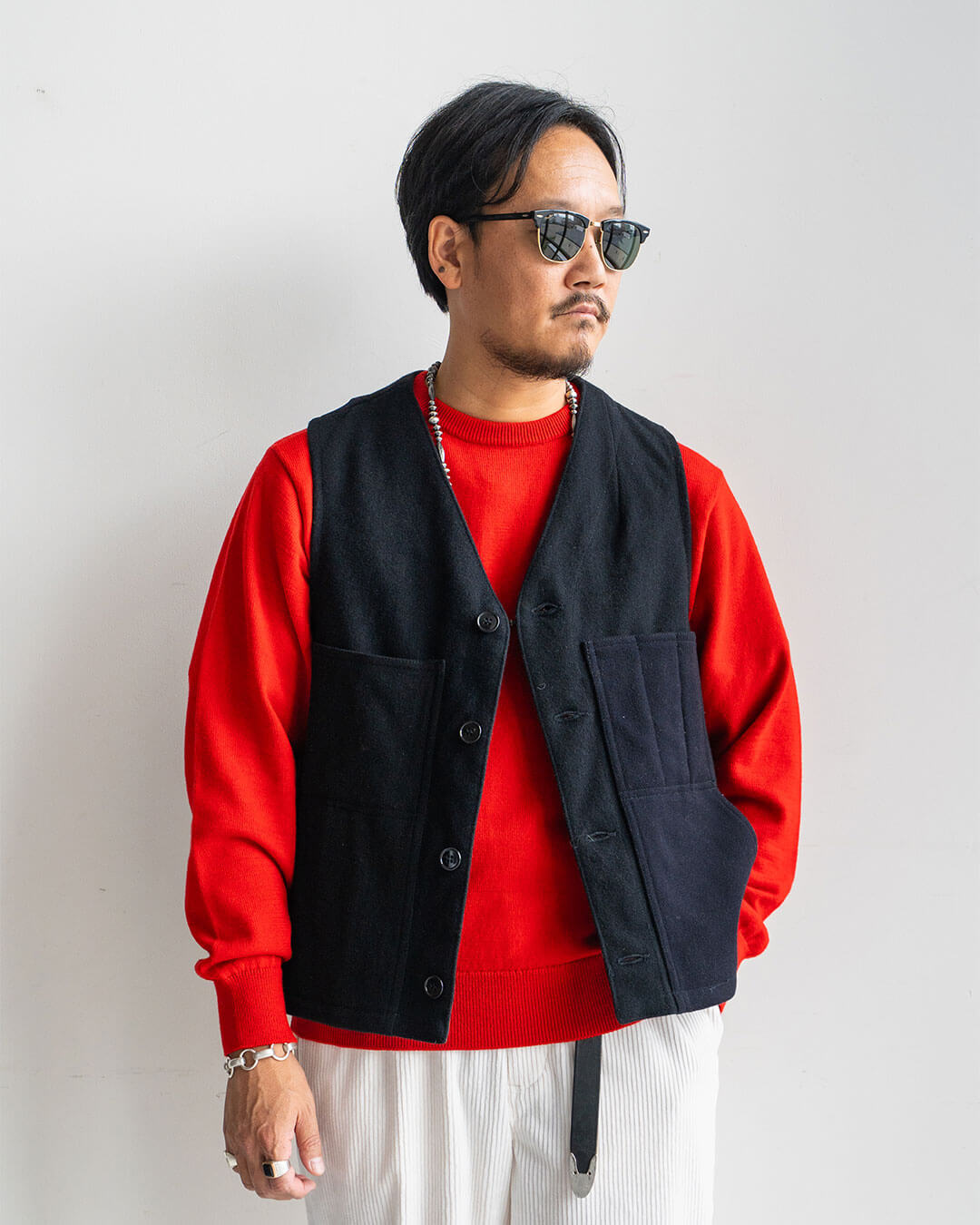 モデル 身長175cm 体重69kg 着用サイズ 3