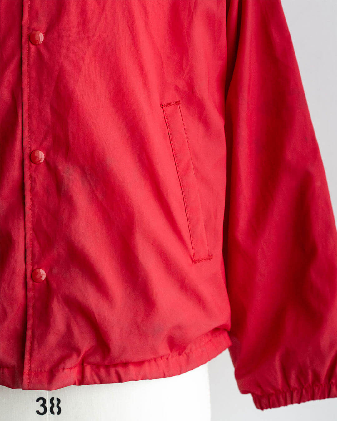 【VINTAGE】80-90s AUBURN Coach Jacket 『made in USA』Good Patches