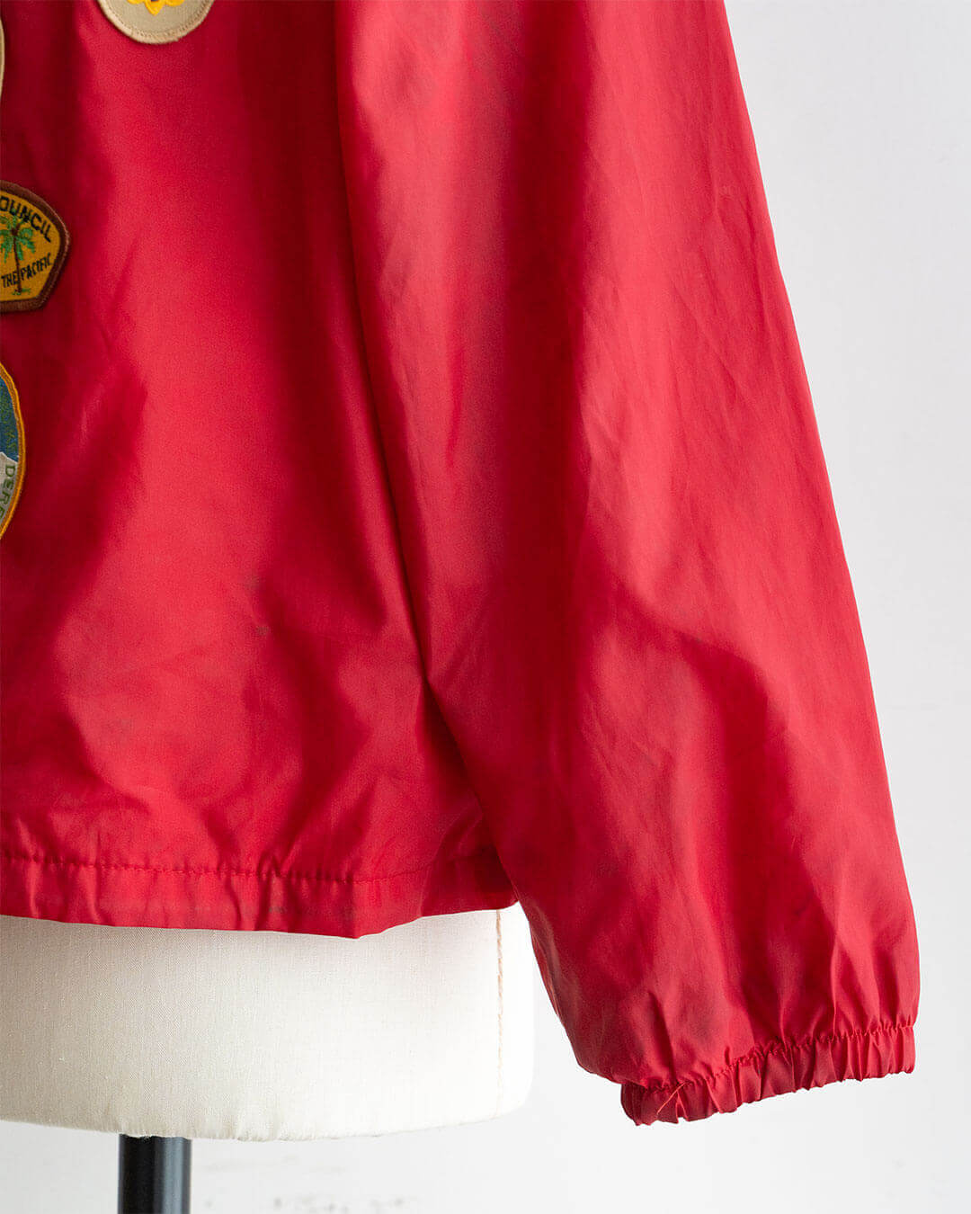 【VINTAGE】80-90s AUBURN Coach Jacket 『made in USA』Good Patches