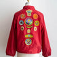 【VINTAGE】80-90s AUBURN Coach Jacket 『made in USA』Good Patches