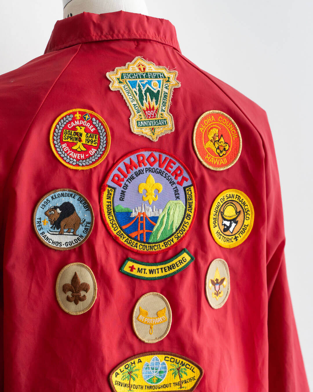 【VINTAGE】80-90s AUBURN Coach Jacket 『made in USA』Good Patches