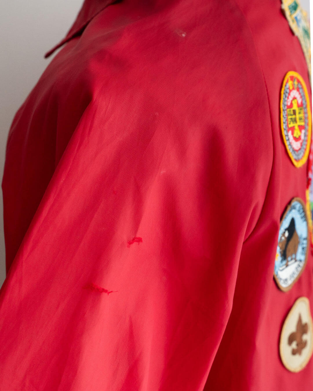【VINTAGE】80-90s AUBURN Coach Jacket 『made in USA』Good Patches