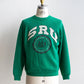 【Vintage】80s University Graphic Sweat 『SRU』 DISCUS ATHLETIC