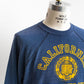 【Vintage】80s University Graphic Sweat 『UC Berkeley』 Velva Sheen