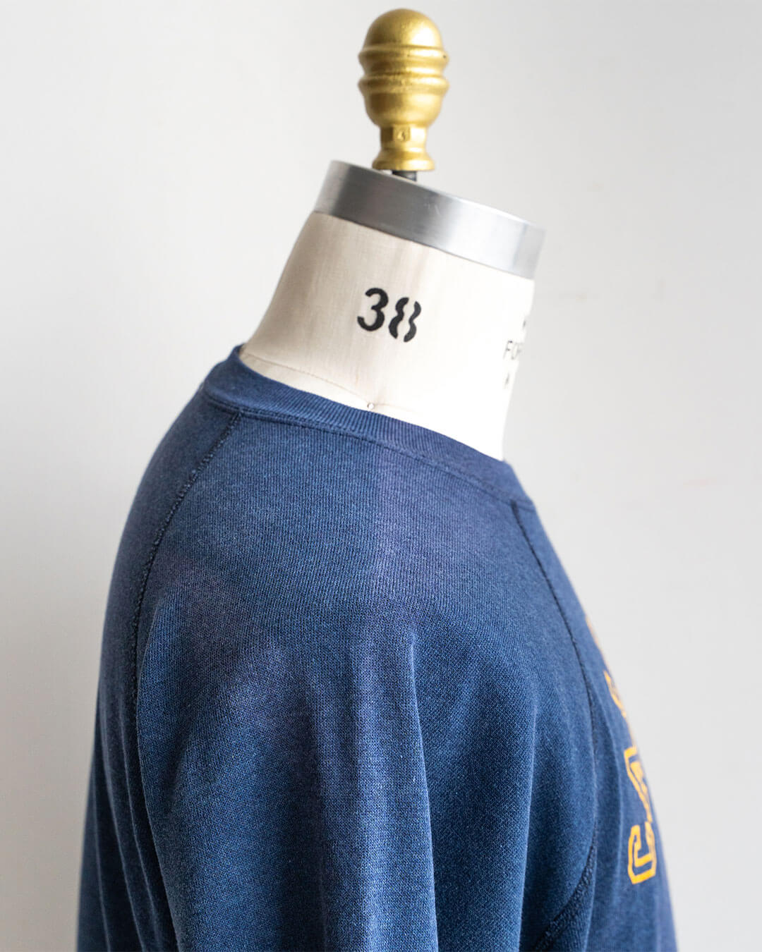 【Vintage】80s University Graphic Sweat 『UC Berkeley』 Velva Sheen