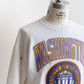 【VINTAGE】90s University Graphic Sweat 『Washington』 Lee