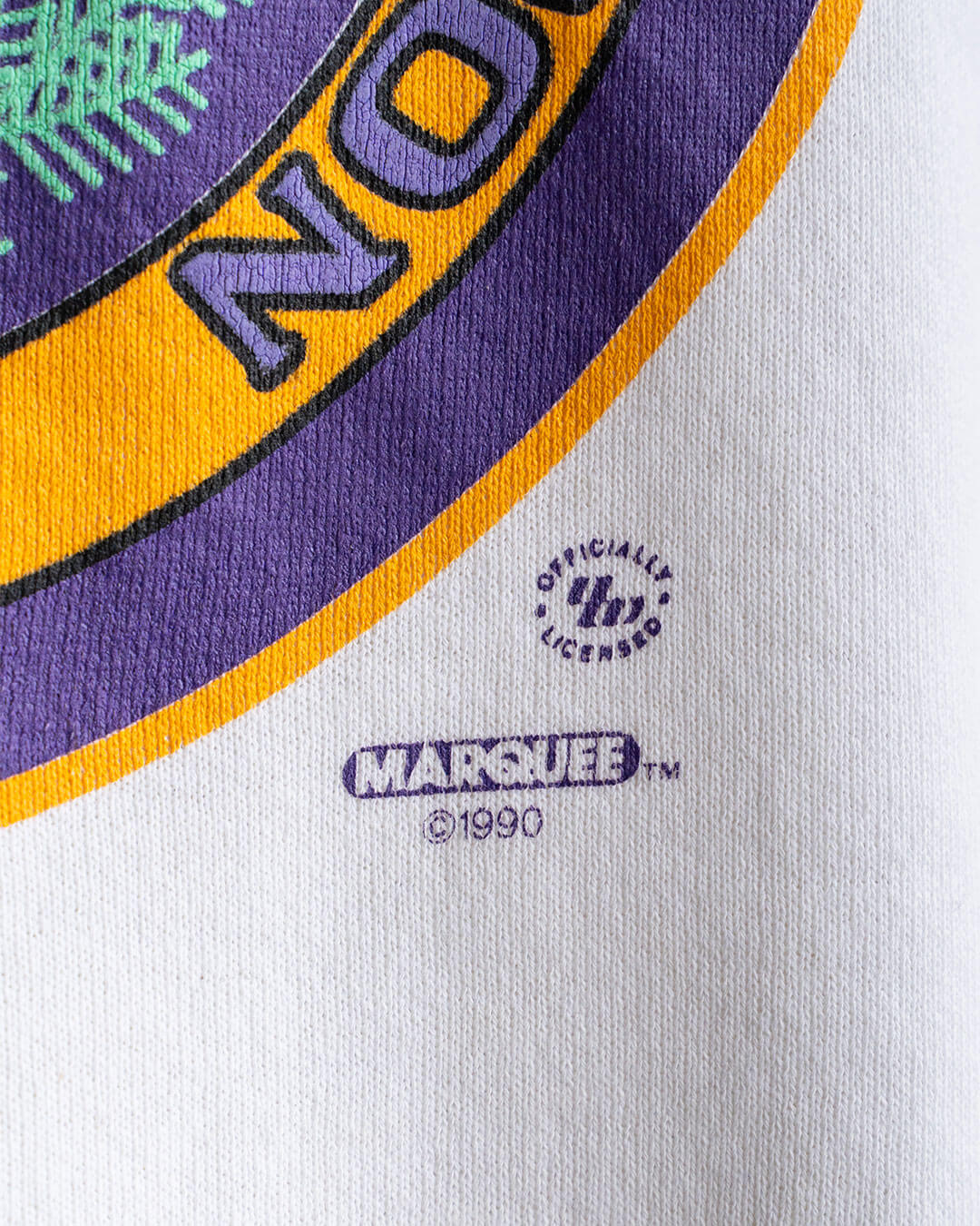 【VINTAGE】90s University Graphic Sweat 『Washington』 Lee