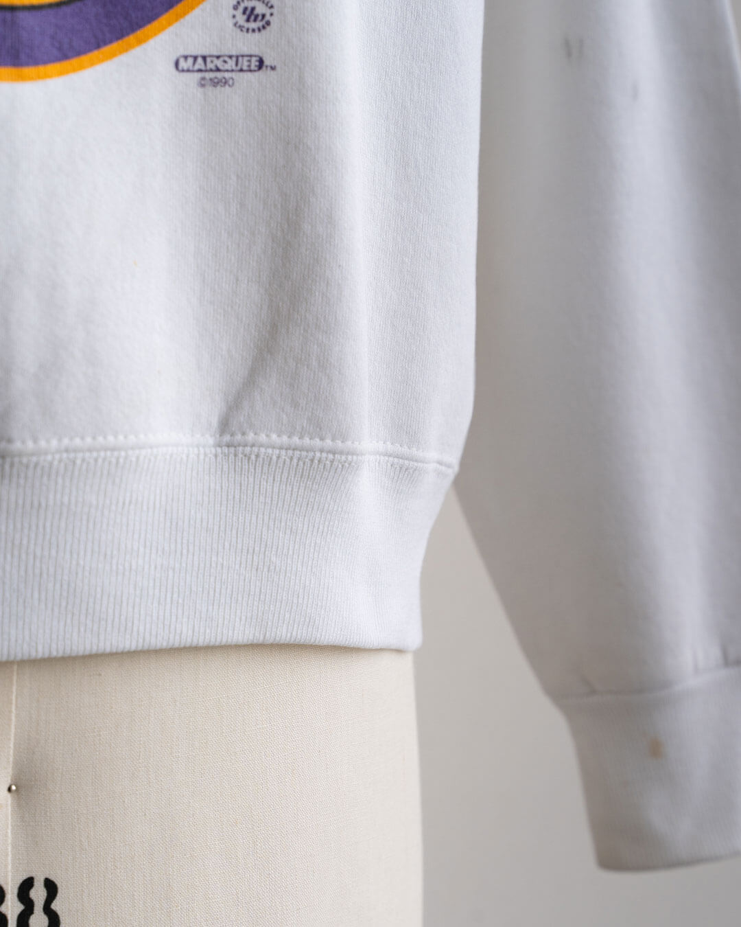 【VINTAGE】90s University Graphic Sweat 『Washington』 Lee