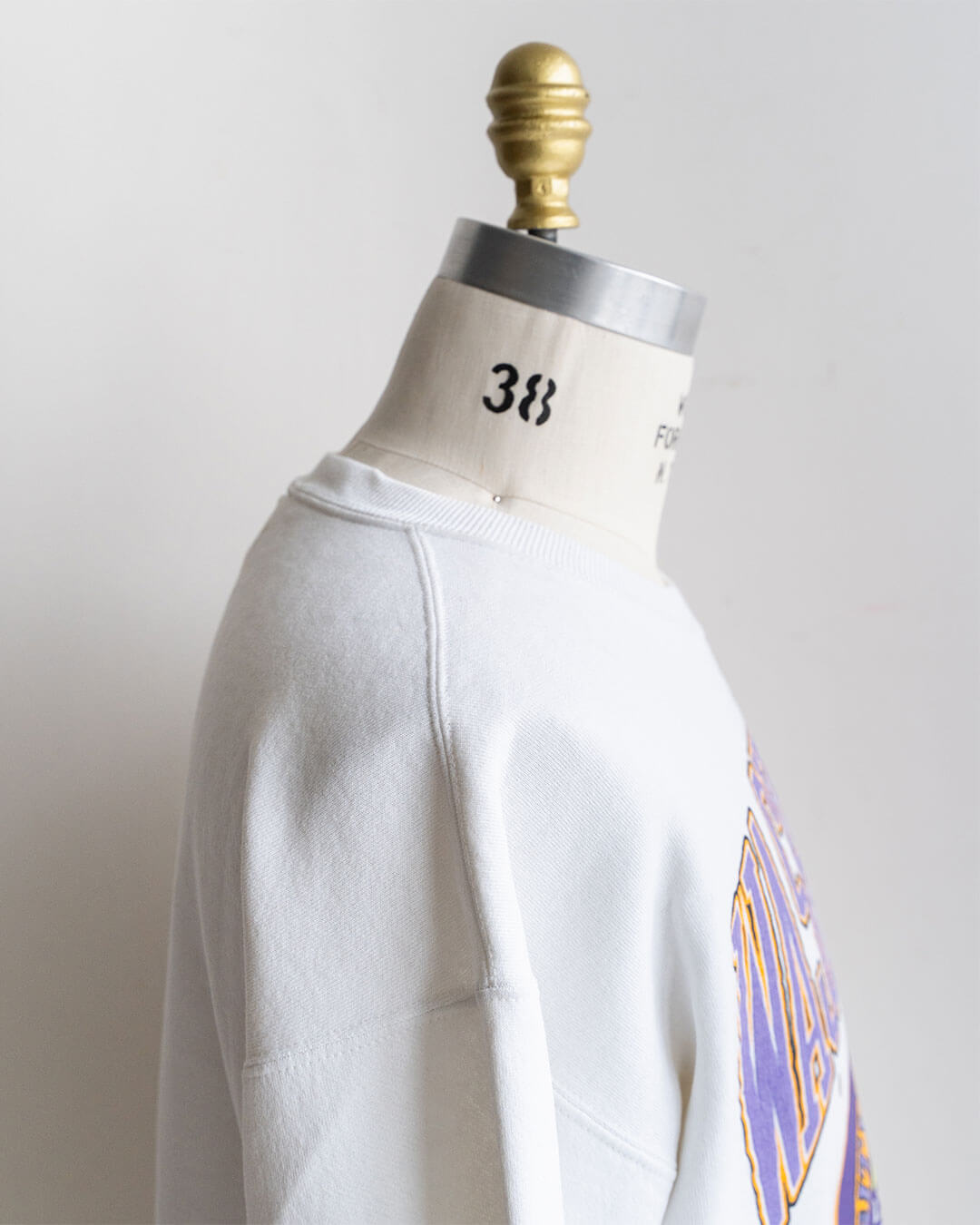 【VINTAGE】90s University Graphic Sweat 『Washington』 Lee
