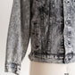 【VINTAGE】80s Levis 57508 Denim Jacket 『Acid Black』 Made In USA