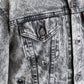 【VINTAGE】80s Levis 57508 Denim Jacket 『Acid Black』 Made In USA