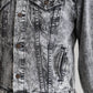 【VINTAGE】80s Levis 57508 Denim Jacket 『Acid Black』 Made In USA