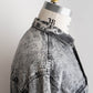 【VINTAGE】80s Levis 57508 Denim Jacket 『Acid Black』 Made In USA