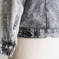 【VINTAGE】80s Levis 57508 Denim Jacket 『Acid Black』 Made In USA