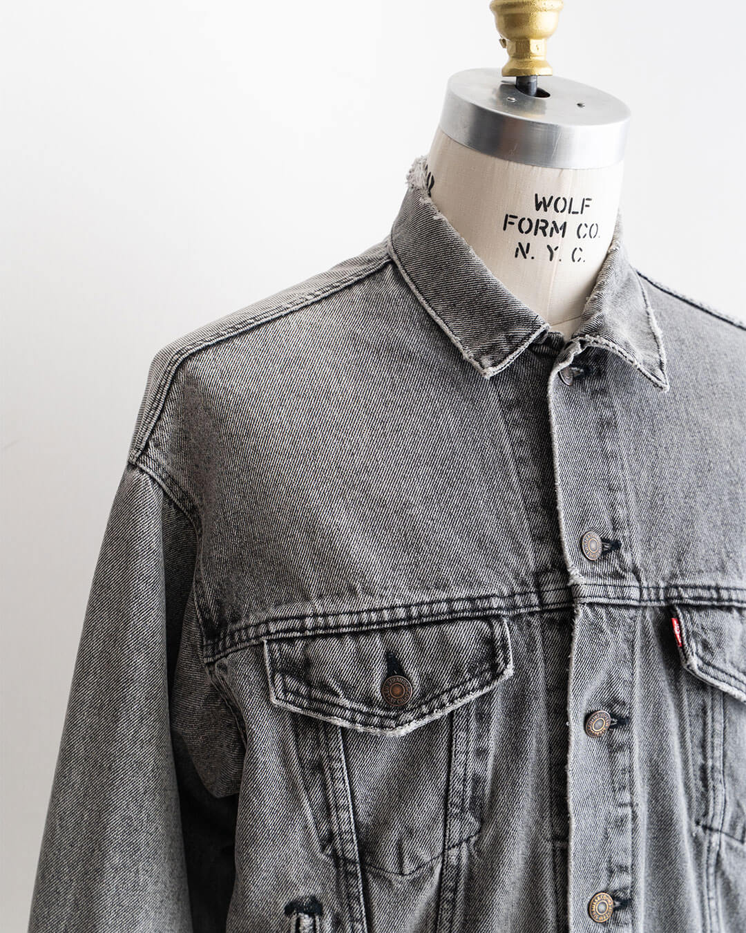 【Vintage】90s Levis 70507 Denim Jacket 『Fade Black』 Made In USA