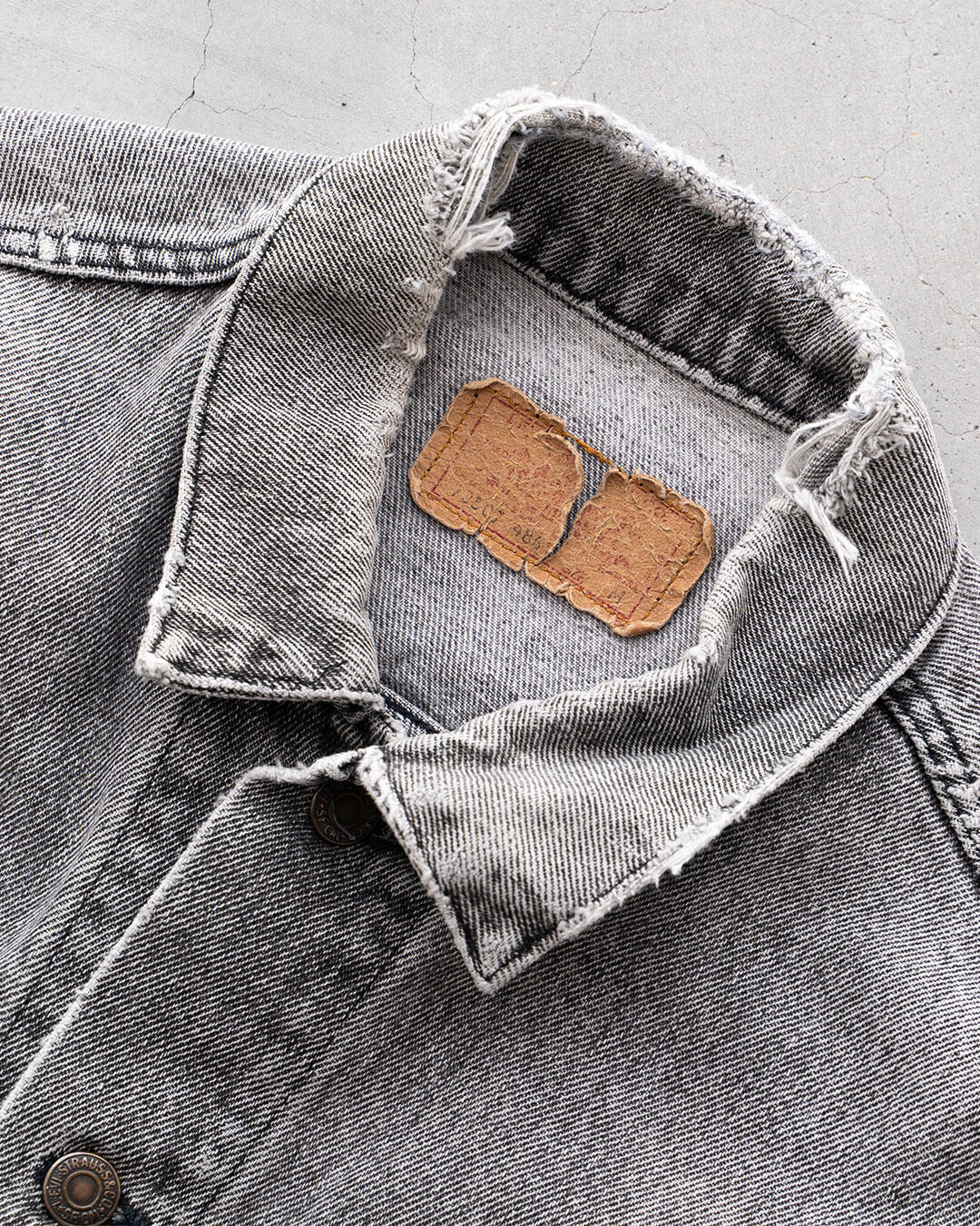 【Vintage】90s Levis 70507 Denim Jacket 『Fade Black』 Made In USA