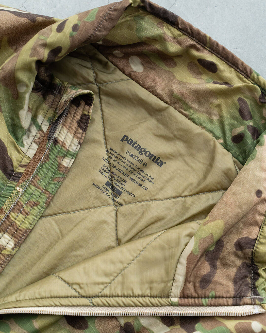 【DEADSTOCK】10s US Military PCU Level 3A Jacket Multicam 『By Patagonia Mars』
