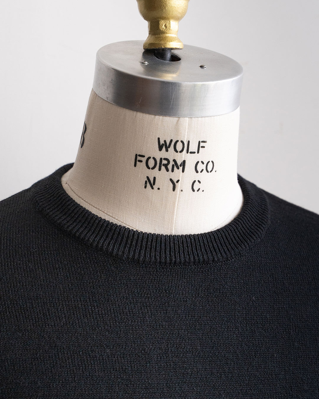【Yonetomi】American Wool & Cotton Knit Pullover