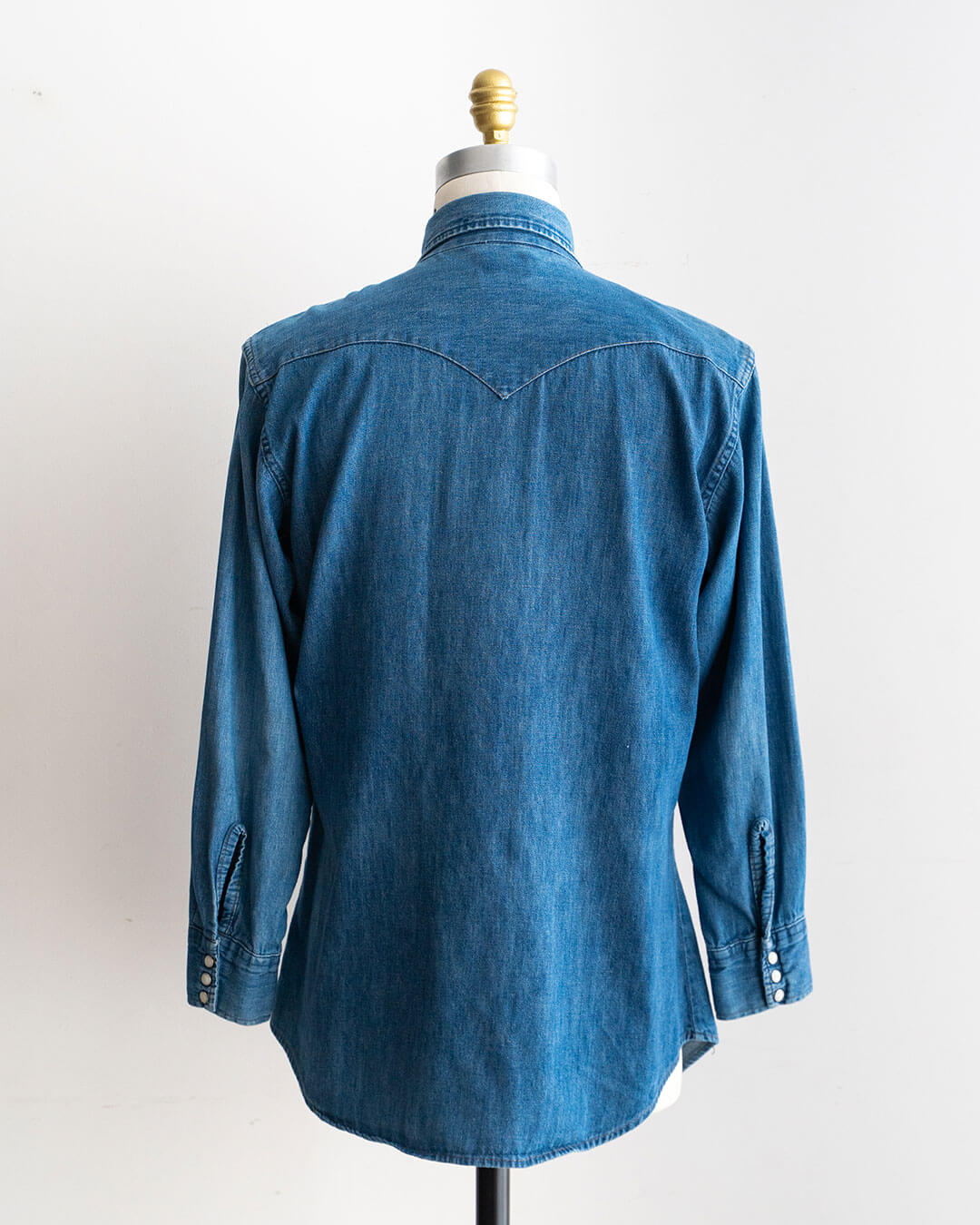 【VINTAGE】70s BAR-F Denim Western Shirts