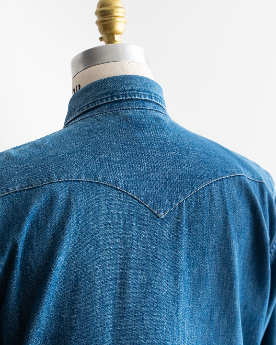【VINTAGE】70s BAR-F Denim Western Shirts