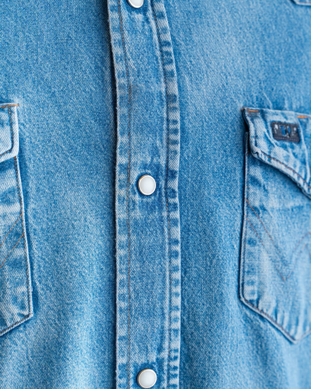 【VINTAGE】00s Wrangler Denim Western Shirts ①