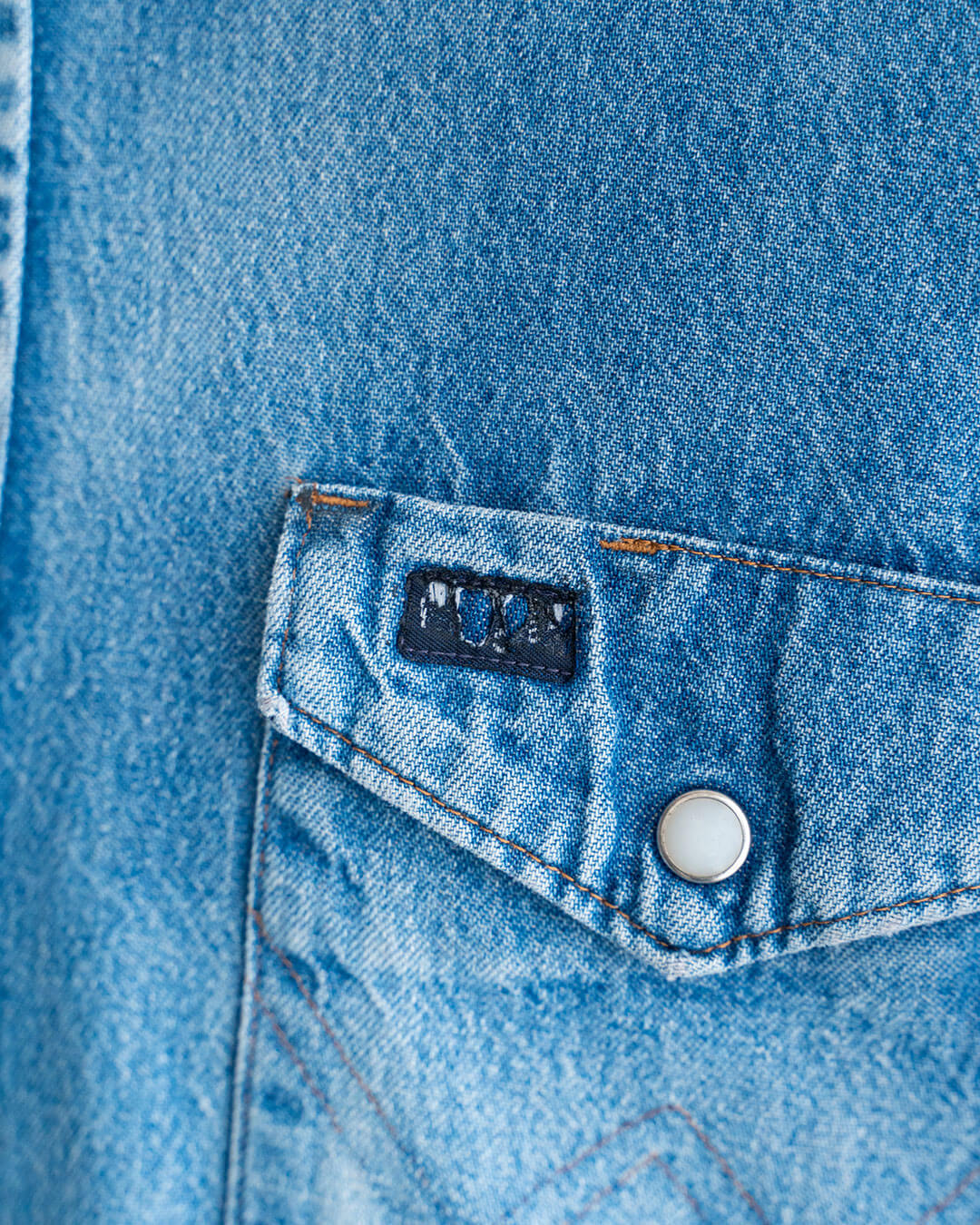 【VINTAGE】00s Wrangler Denim Western Shirts ①