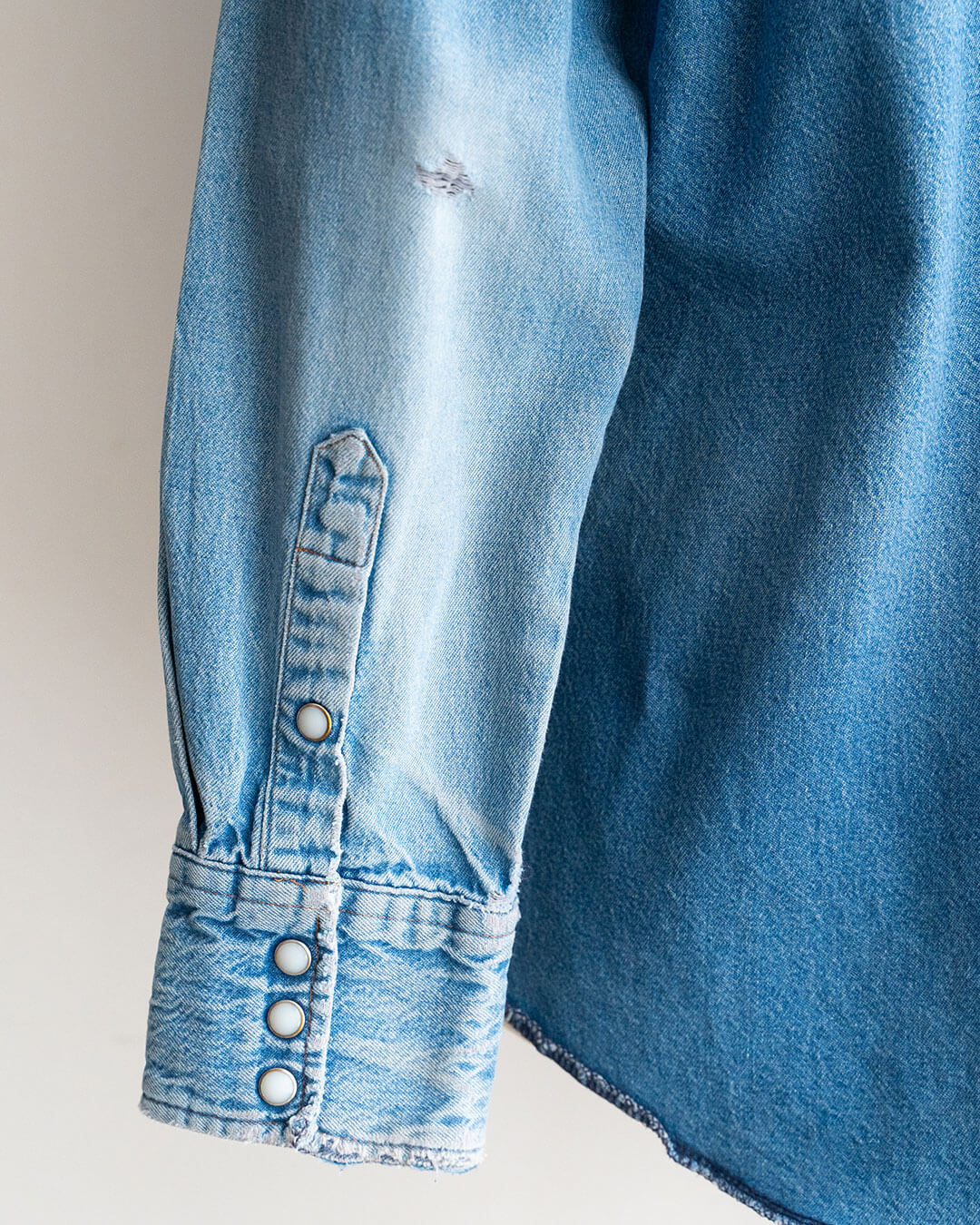 【VINTAGE】00s Wrangler Denim Western Shirts ①