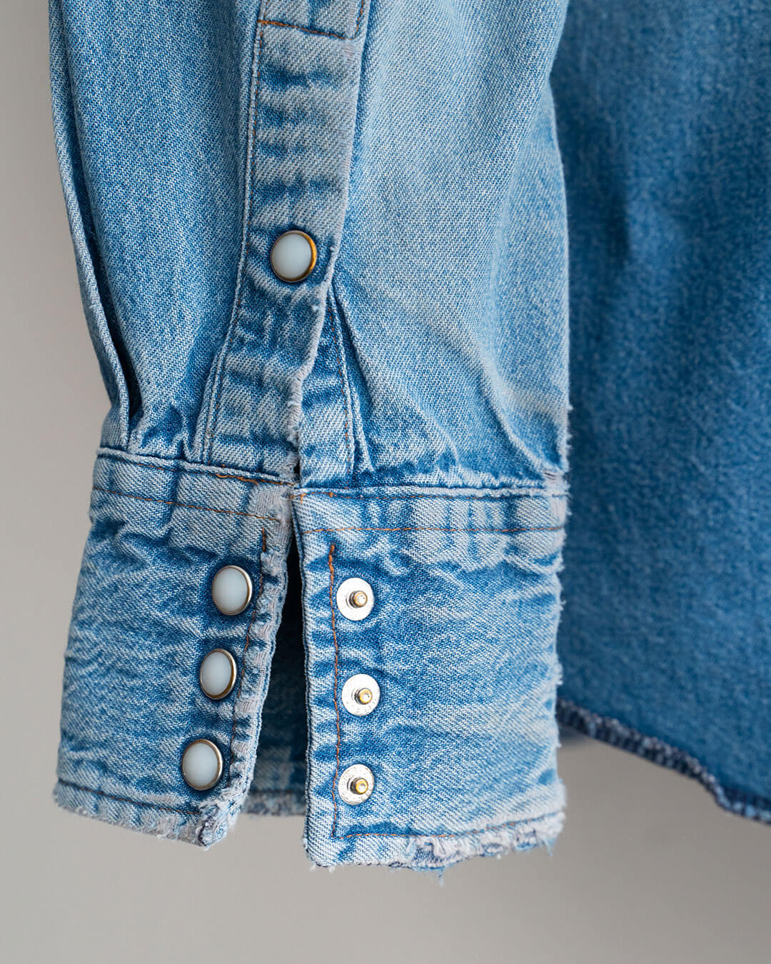 【VINTAGE】00s Wrangler Denim Western Shirts ①