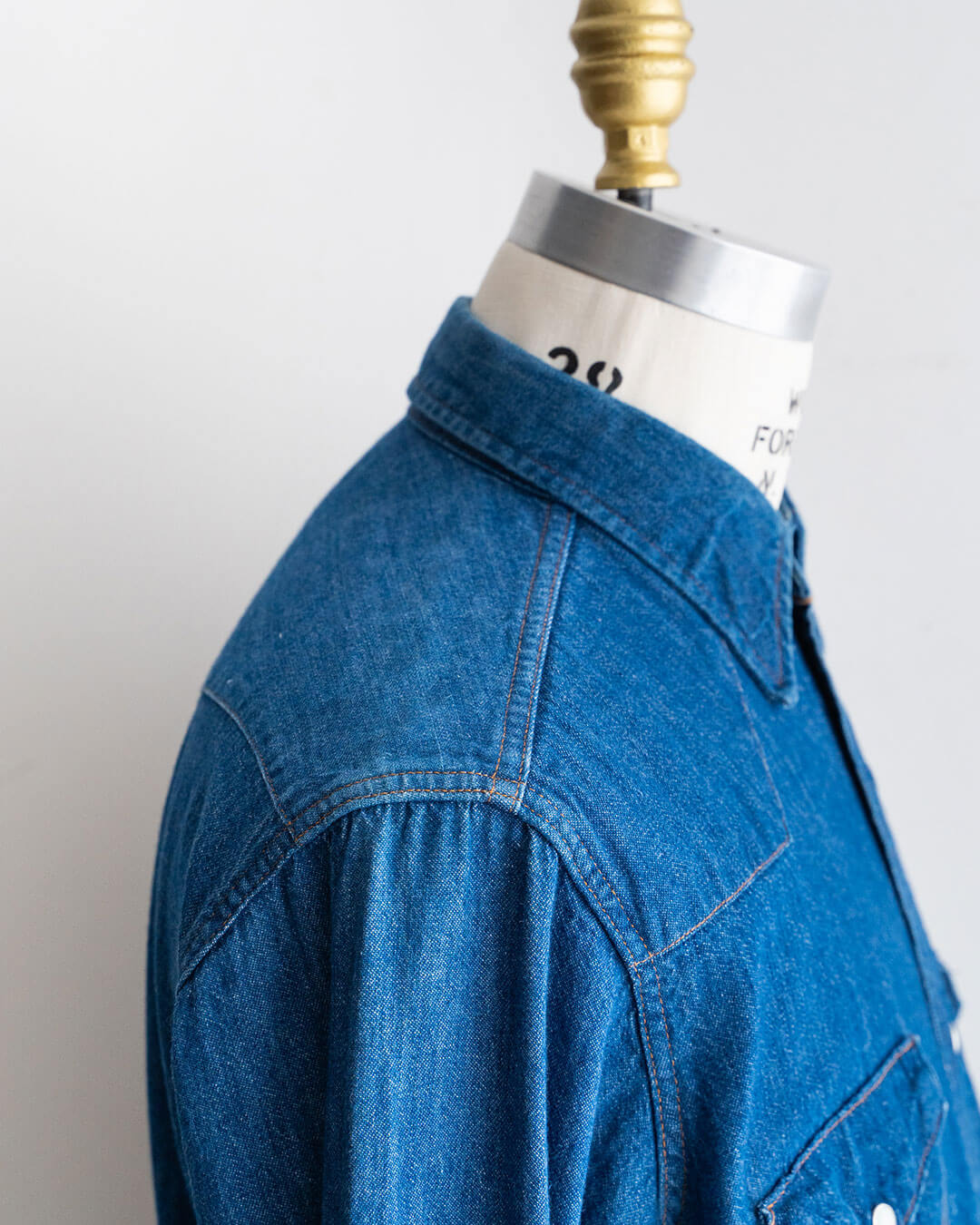【VINTAGE】80s Wrangler Denim Western Shirts 『Made in U.S.A』②