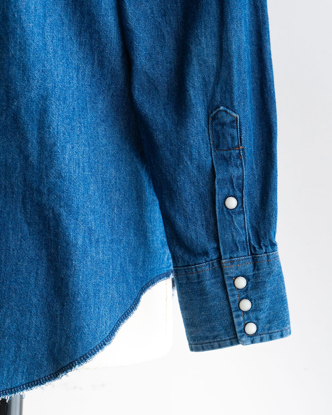 【VINTAGE】80s Wrangler Denim Western Shirts 『Made in U.S.A』②