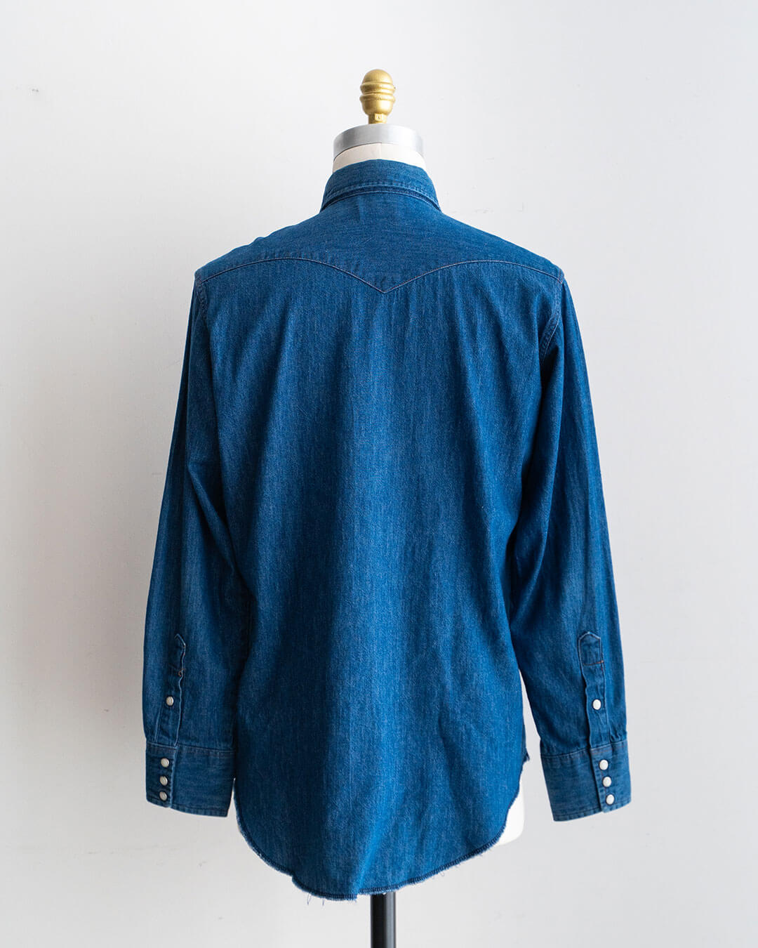 【VINTAGE】80s Wrangler Denim Western Shirts 『Made in U.S.A』②