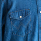 【VINTAGE】80s Wrangler Denim Western Shirts 『Made in U.S.A』③