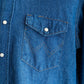 【VINTAGE】80s Wrangler Denim Western Shirts 『Made in U.S.A』③