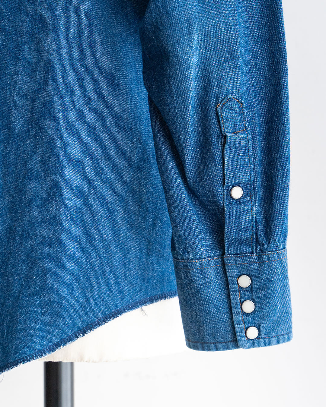 【VINTAGE】80s Wrangler Denim Western Shirts 『Made in U.S.A』③