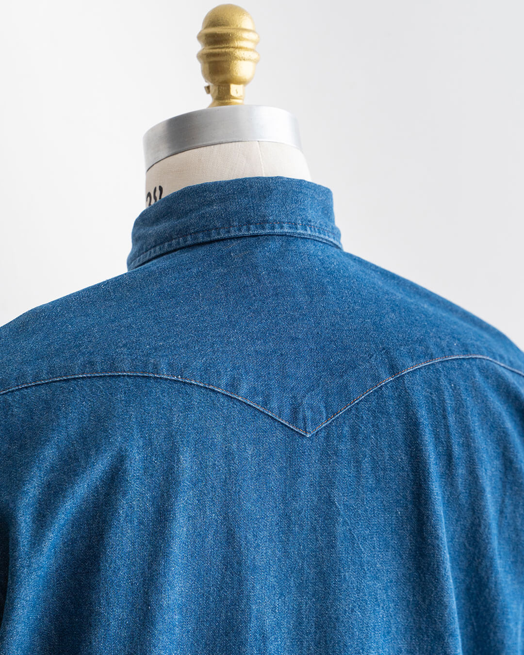 【VINTAGE】80s Wrangler Denim Western Shirts 『Made in U.S.A』③