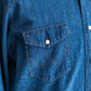 【VINTAGE】80s Wrangler Denim Western Shirts 『Made in U.S.A』④