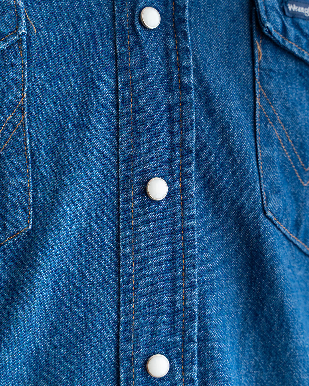 【VINTAGE】80s Wrangler Denim Western Shirts 『Made in U.S.A』④