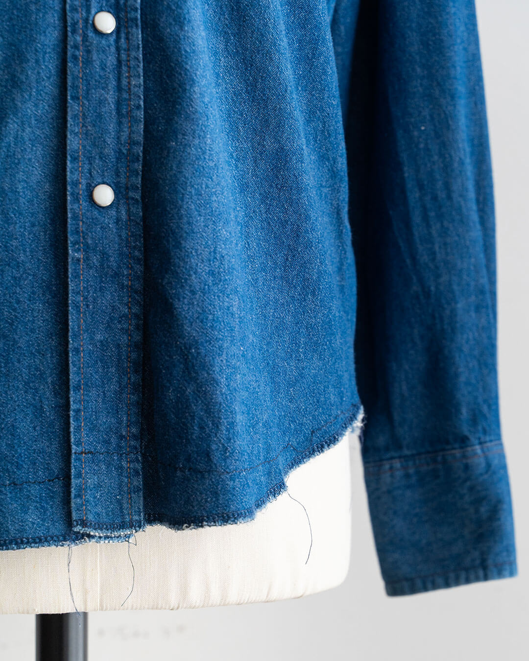 【VINTAGE】80s Wrangler Denim Western Shirts 『Made in U.S.A』④
