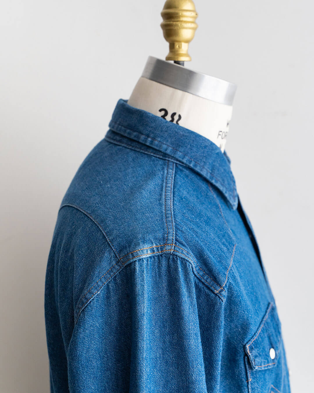 【VINTAGE】80s Wrangler Denim Western Shirts 『Made in U.S.A』④