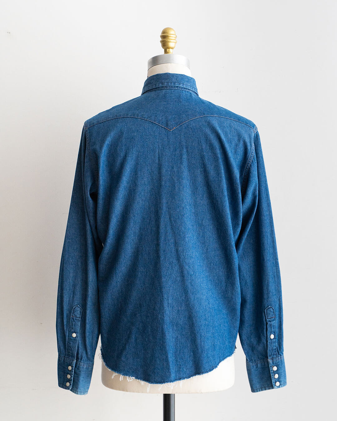 【VINTAGE】80s Wrangler Denim Western Shirts 『Made in U.S.A』④