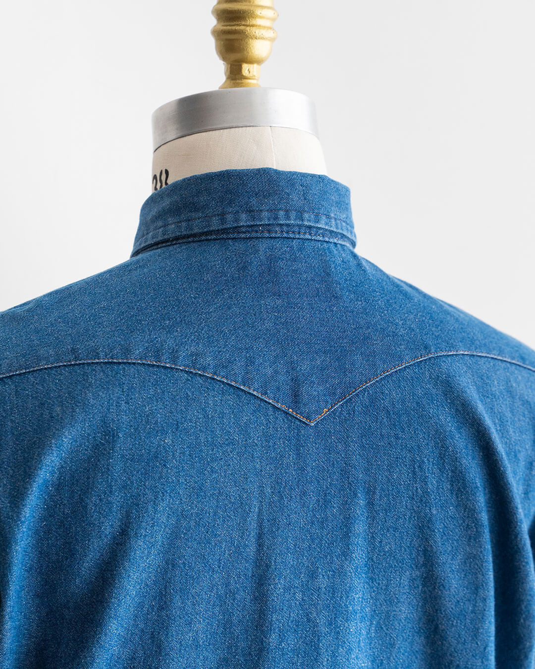 【VINTAGE】80s Wrangler Denim Western Shirts 『Made in U.S.A』④